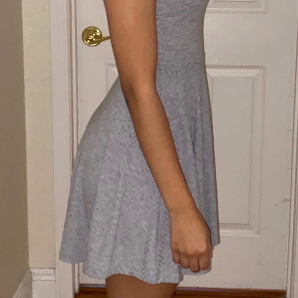 Mini Grey Dress - Picture 3 of 5